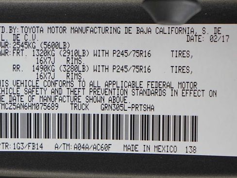 Used 2017 Toyota Tacoma SR w/ Tow Package AWD/4WD image 31