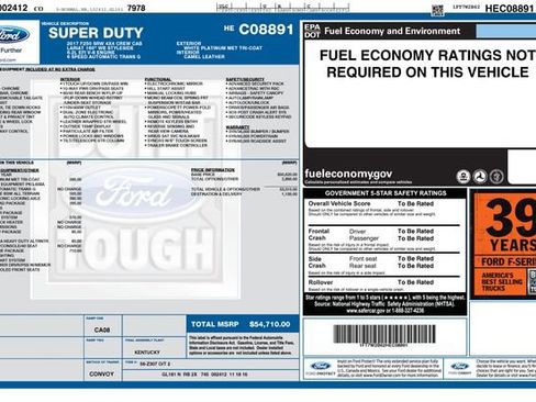 Used 2017 Ford F250 Lariat w/ Lariat Value Package image 42