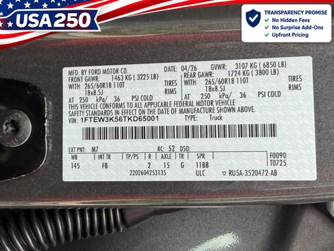 New 2026 Ford F150 XLT w/ XLT Black Appearance Package RWD image 25