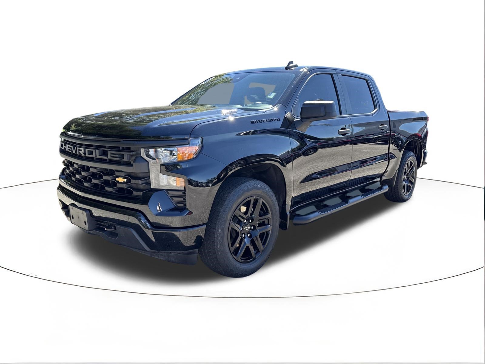 Used 2024 Chevrolet Silverado 1500 Custom w/ Turbomax Blackout Package RWD image 7