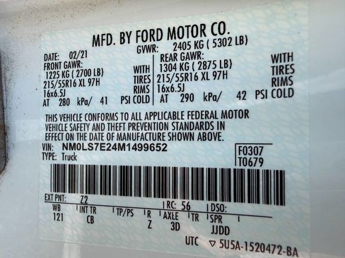 Used 2021 Ford Transit Connect XL image 40