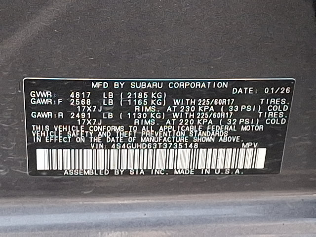 Used 2026 Subaru Crosstrek 2.5i Premium AWD/4WD image 26
