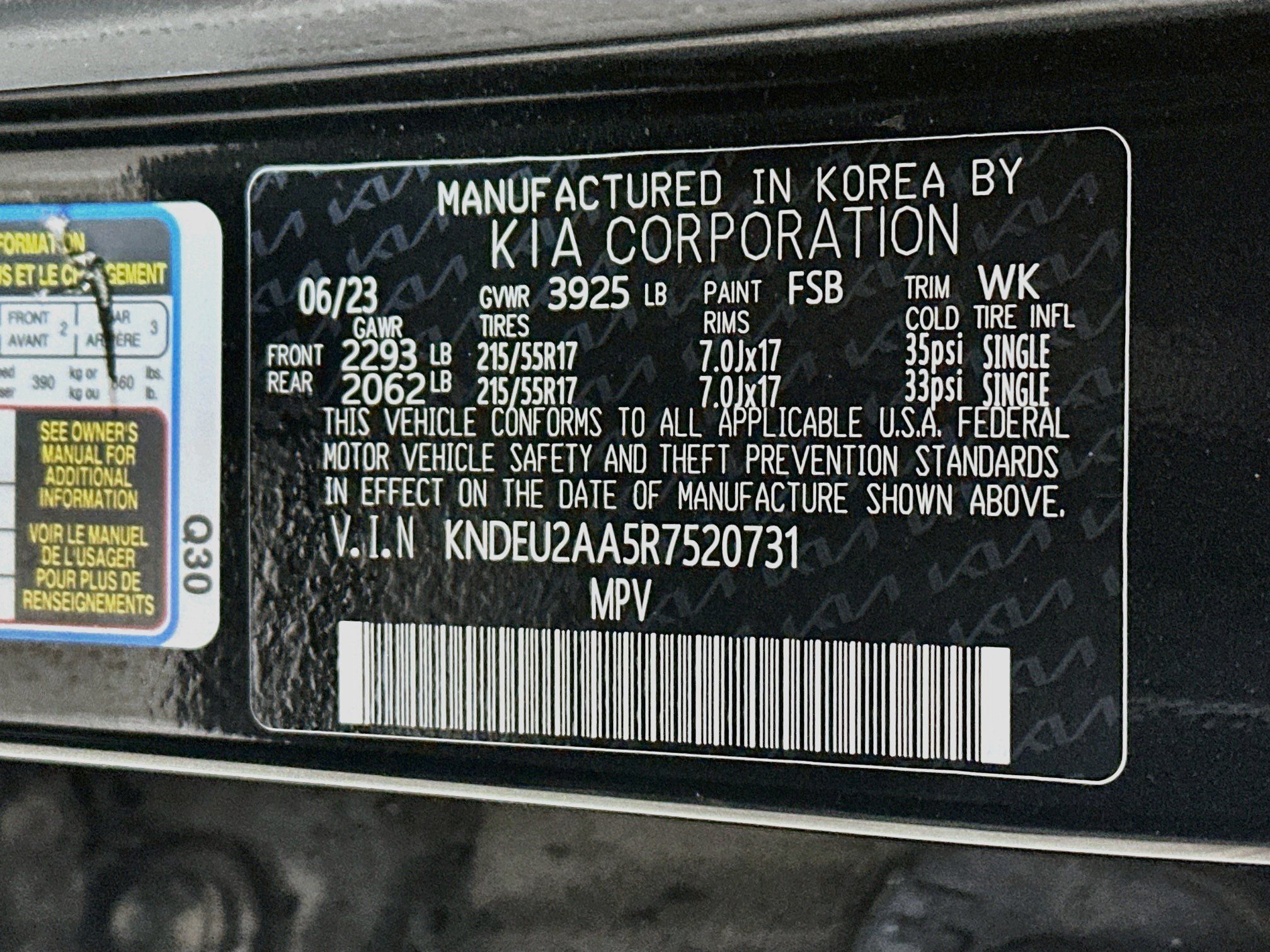 Certified 2024 Kia Seltos S FWD image 30