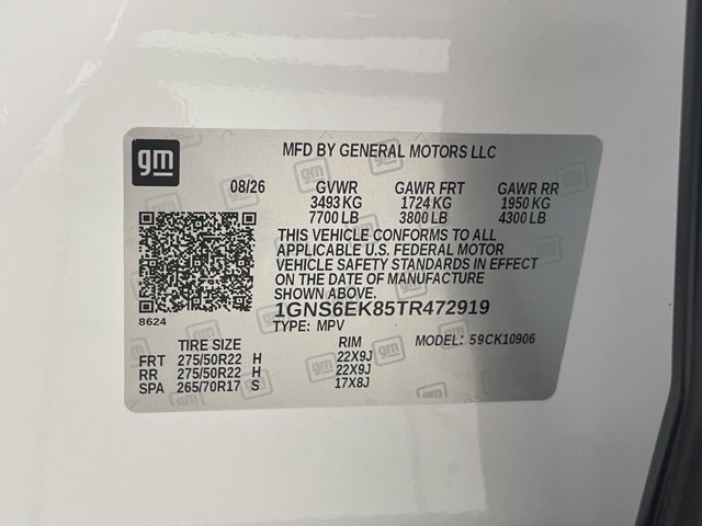 New 2026 Chevrolet Suburban RST w/ Comfort Package AWD/4WD image 24