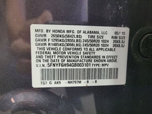 Used 2016 Honda Pilot Touring image 33