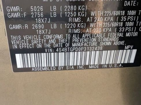 Used 2023 Subaru Outback Touring XT image 30