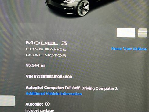 Used 2018 Tesla Model 3 Long Range AWD/4WD image 8