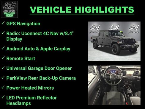 Used 2023 Jeep Gladiator Sport AWD/4WD image 3