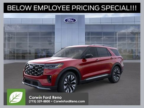 New 2026 Ford Explorer Platinum w/ LUX Leather Package AWD/4WD image 1