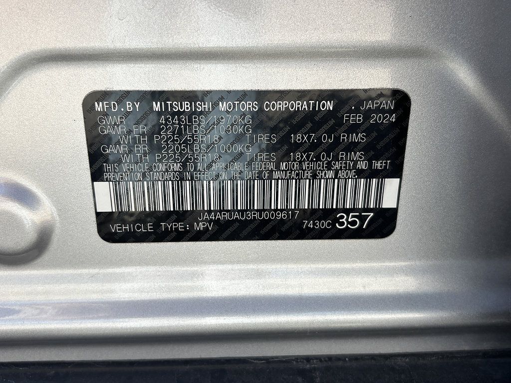 Used 2024 Mitsubishi Outlander Sport ES AWD/4WD image 15