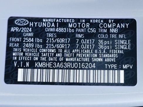 Used 2024 Hyundai Kona Limited FWD image 40