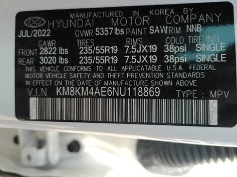 Used 2022 Hyundai Ioniq 5 SE w/ Cargo Package RWD image 53