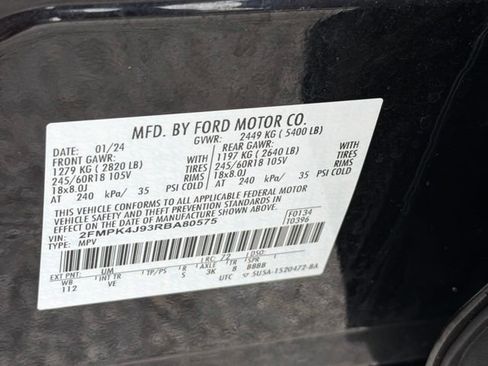 Used 2024 Ford Edge SEL AWD/4WD image 23