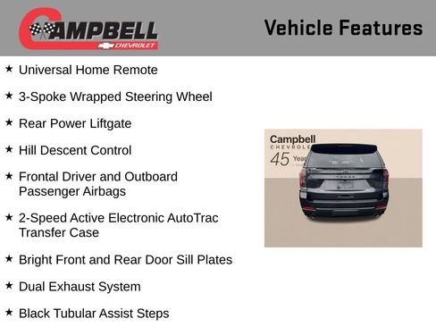 Used 2025 Chevrolet Tahoe Z71 AWD/4WD image 26