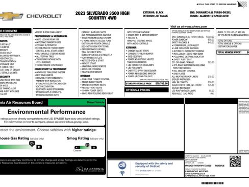 Used 2023 Chevrolet Silverado 3500 High Country w/ Safety Package II image 22