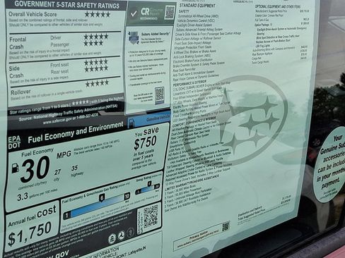 New 2025 Subaru Legacy Premium image 20