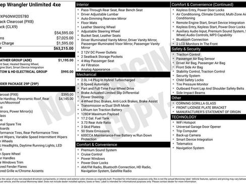 Used 2022 Jeep Wrangler Unlimited Sahara w/ Cold Weather Group AWD/4WD image 38