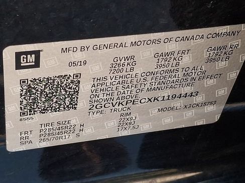 Used 2019 Chevrolet Silverado 1500 LT w/ LPO, Black Pack AWD/4WD image 21