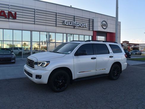 Used 2021 Toyota Sequoia Nightshade w/ Safety & Convenience Package RWD image 2