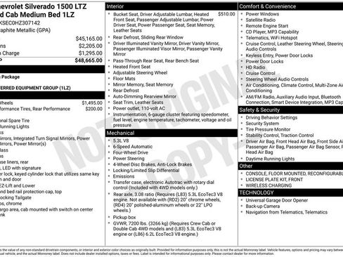 Used 2017 Chevrolet Silverado 1500 LTZ image 10