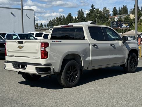 New 2026 Chevrolet Silverado 1500 Custom w/ Turbomax Blackout Package AWD/4WD image 5