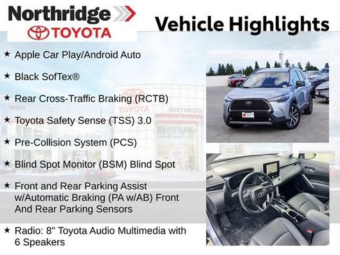 Used 2025 Toyota Corolla Cross XLE FWD image 2