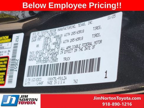 New 2026 Toyota Tundra TRD Pro image 24