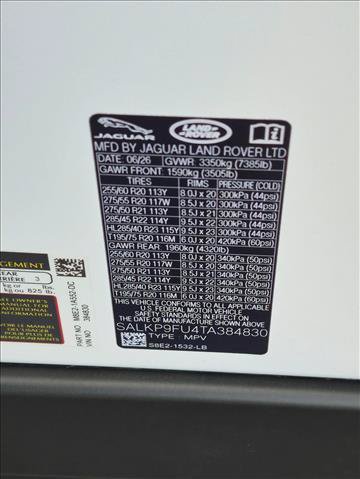 New 2026 Land Rover Range Rover SE AWD/4WD image 17