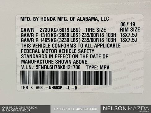 Used 2019 Honda Odyssey EX-L image 33