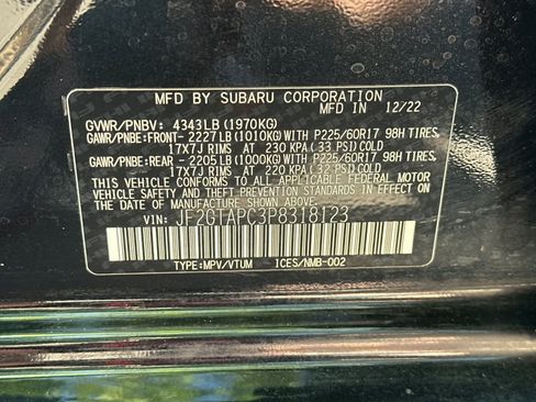 Used 2023 Subaru Crosstrek 2.0i Premium AWD/4WD image 28