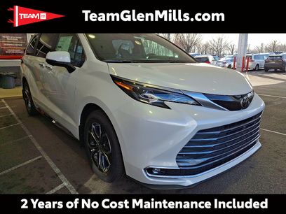 New 2026 Toyota Sienna Platinum