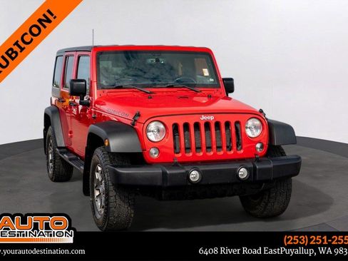 Used 2014 Jeep Wrangler Unlimited Rubicon w/ Dual Top Group image 1