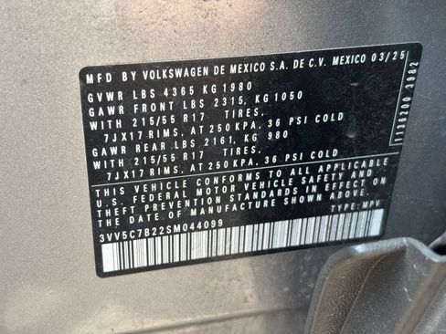 Used 2025 Volkswagen Taos S FWD image 10