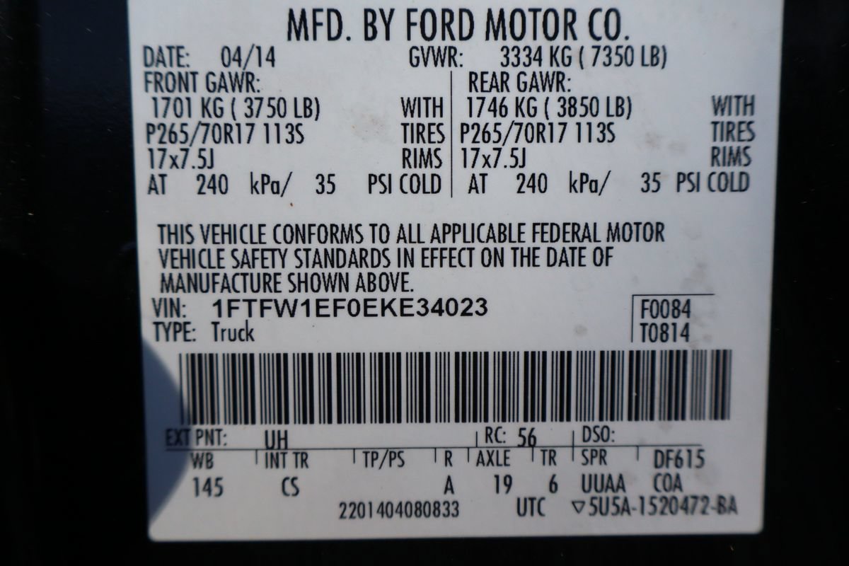 Used 2014 Ford F150 XL AWD/4WD image 45