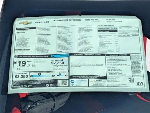 New 2025 Chevrolet Corvette E-Ray image 18