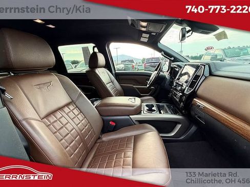 Used 2021 Nissan Titan Platinum Reserve w/ Off Road Protection Package AWD/4WD image 33