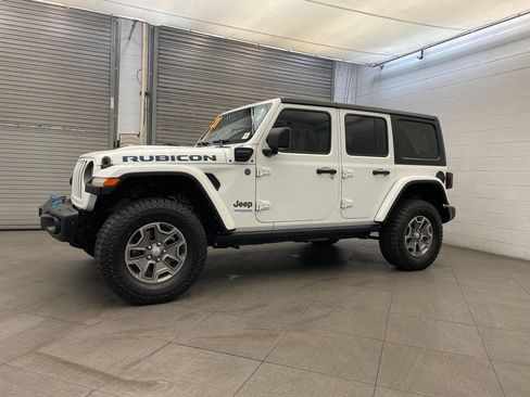 Used 2021 Jeep Wrangler Unlimited Rubicon 4xe w/ Steel Bumper Group AWD/4WD image 7