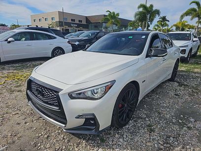 Used 2018 INFINITI Q50 Red Sport 400 w/ Sensory Package (Sport)