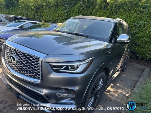 Used 2018 INFINITI QX80 4WD w/ Deluxe Technology Package image 1