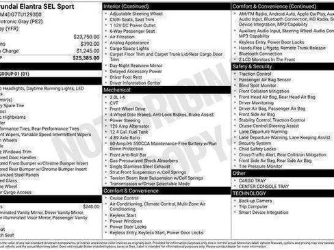 New 2026 Hyundai Elantra Sport image 27
