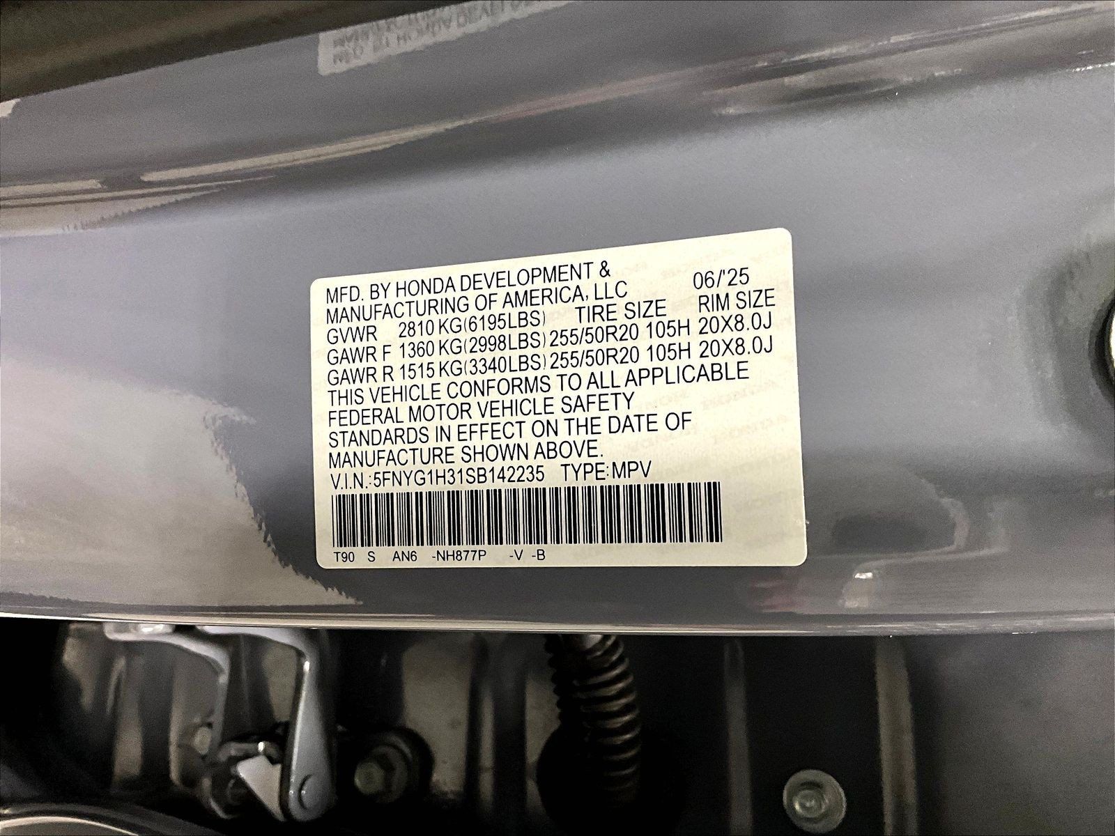 Used 2025 Honda Pilot Sport image 19
