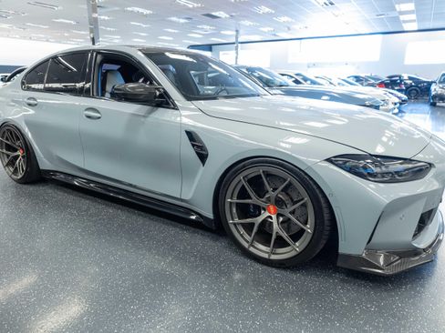 Used 2021 BMW M3 Competition w/ M Carbon Exterior Package RWD image 4