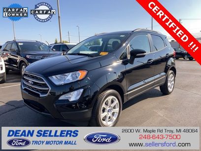 Certified 2022 Ford EcoSport SE w/ SE Convenience Package