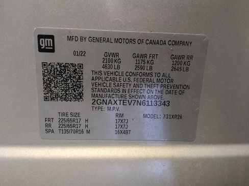 Used 2022 Chevrolet Equinox LT image 33