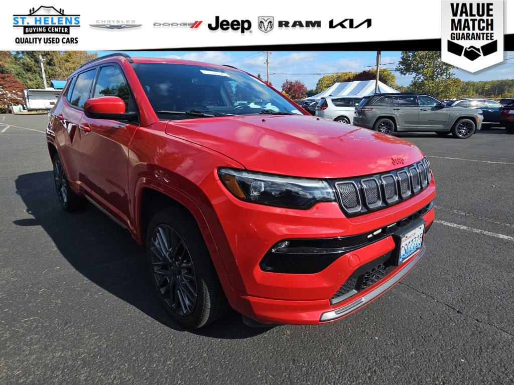 Used 2022 Jeep Compass Limited w/ (RED) Package AWD/4WD image 9