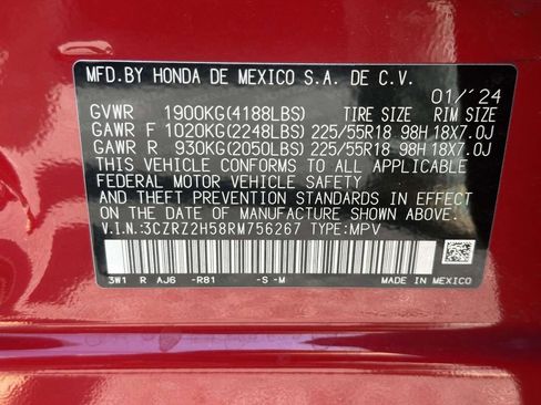 Used 2024 Honda HR-V Sport image 31