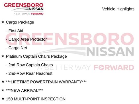 Used 2025 Nissan Pathfinder Platinum FWD image 2