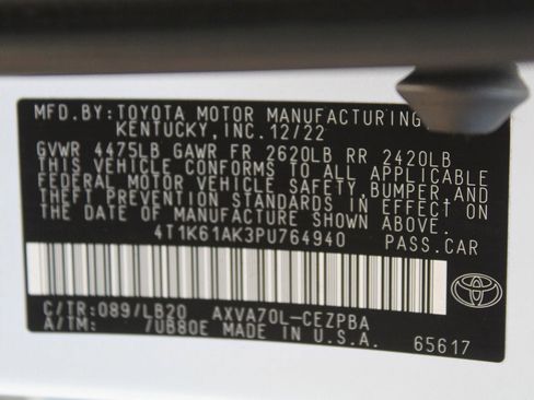 Used 2023 Toyota Camry XSE image 25