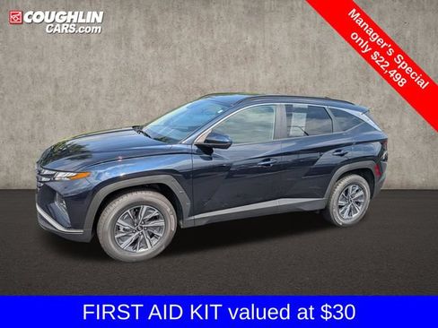Certified 2024 Hyundai Tucson Blue AWD/4WD image 4