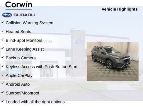 Used 2024 Subaru Ascent Limited w/ Technology Package AWD/4WD image 8